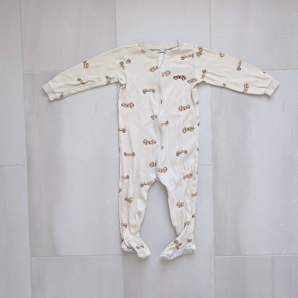 (4/$20) Pekkle - Infant Organic Cotton Sleeper - Picture 1 of 10